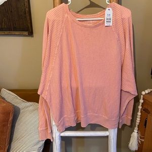 Time and Tru waffle top